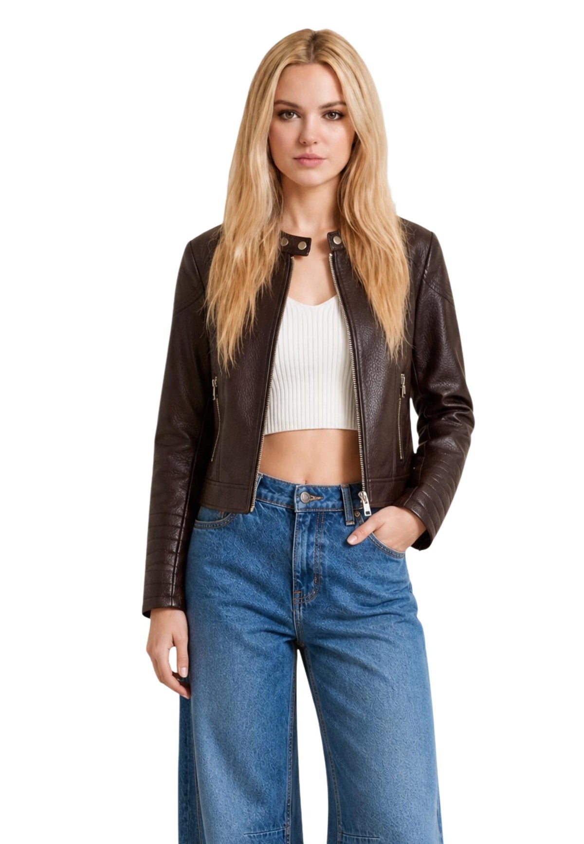 Veste Guess couleur marron