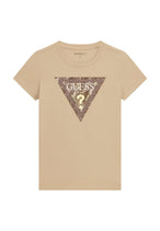 T-shirt Guess couleur beige — vue 5