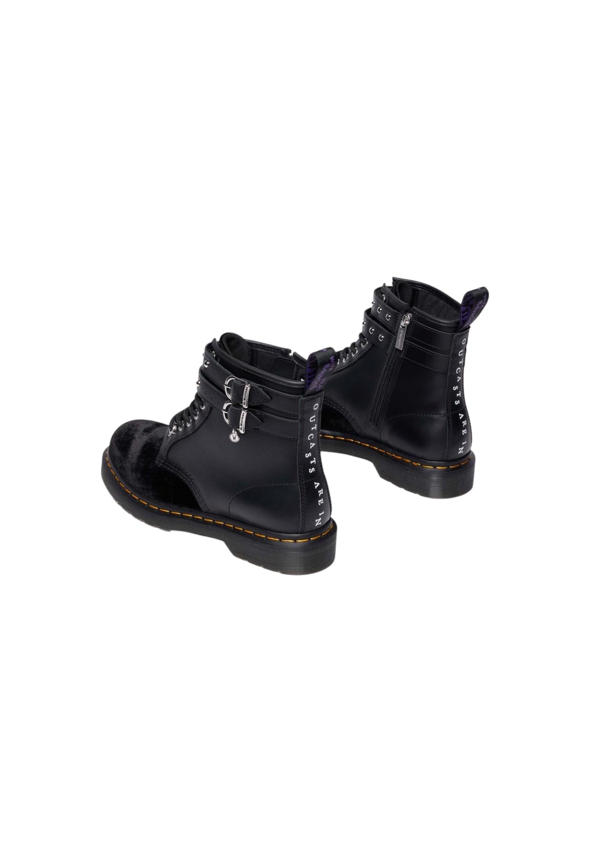 Bottes Dr. Martens couleur noir — vue 5
