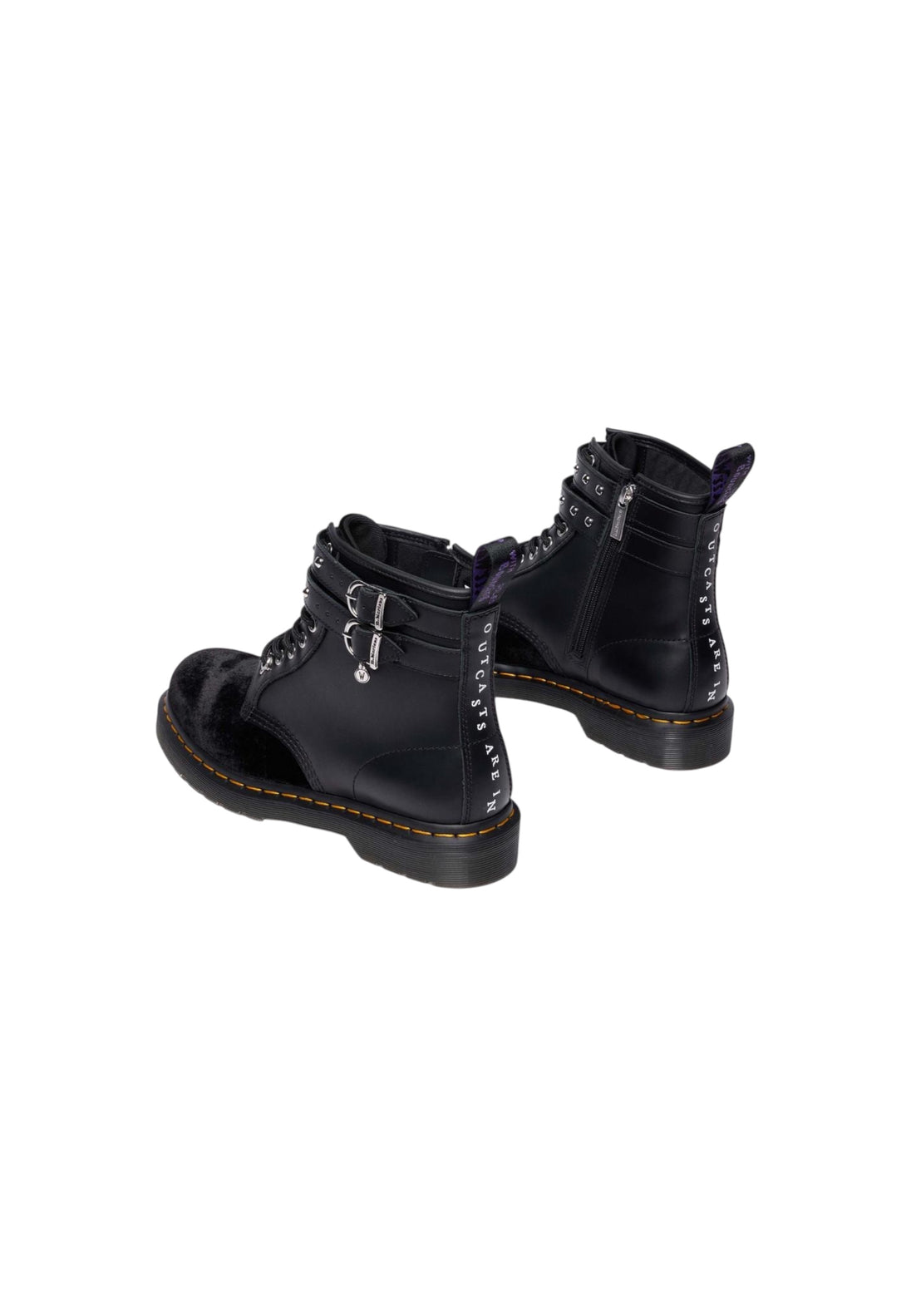 Bottes Dr. Martens couleur noir — vue 5
