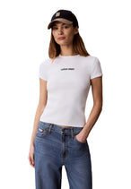 T-shirt Calvin Klein Jeans couleur blanc