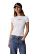 T-shirt Calvin Klein Jeans couleur blanc