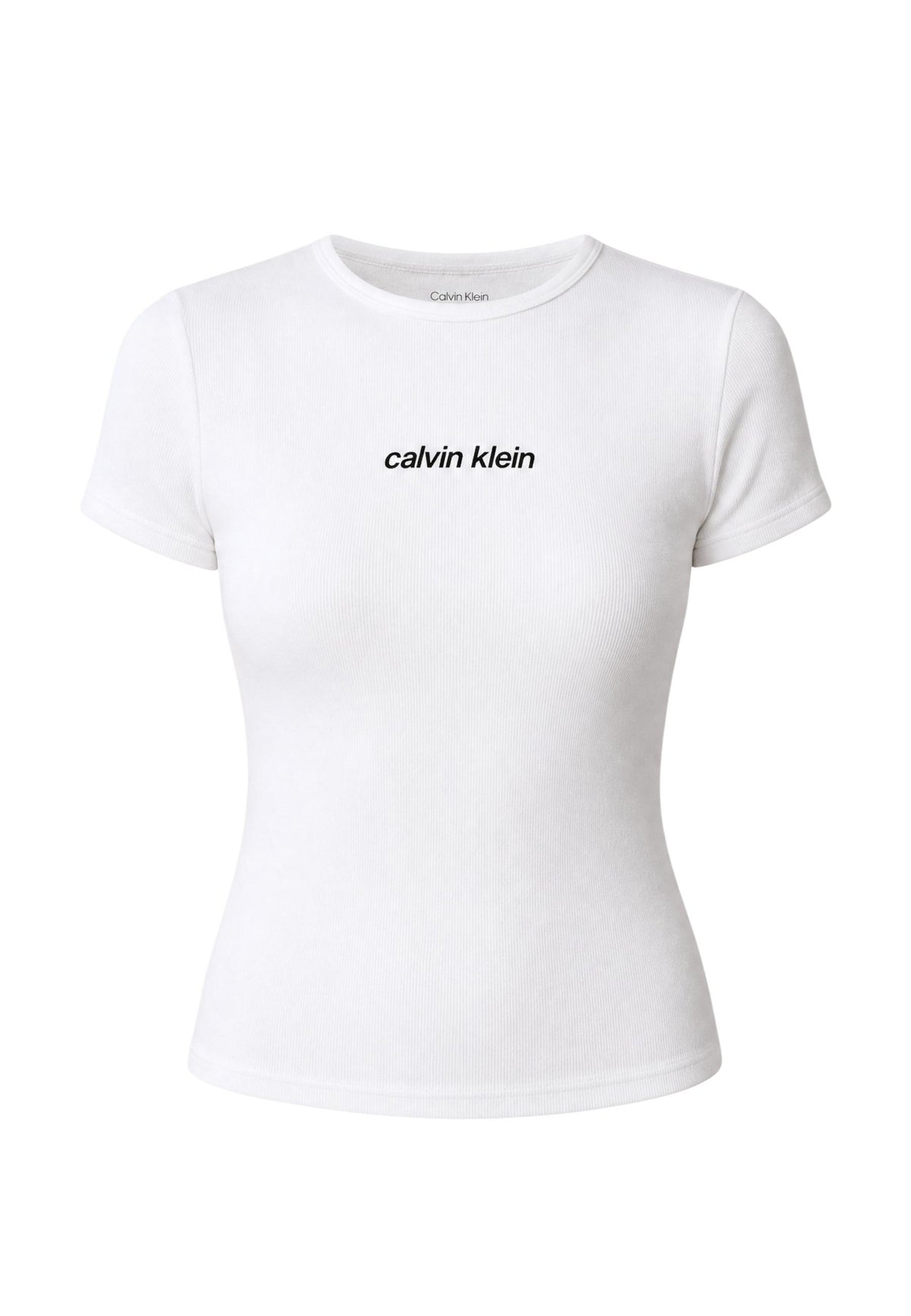 T-shirt Calvin Klein Jeans couleur blanc — vue 5
