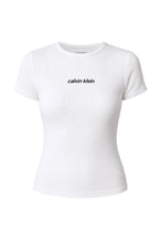 T-shirt Calvin Klein Jeans couleur blanc — vue 5