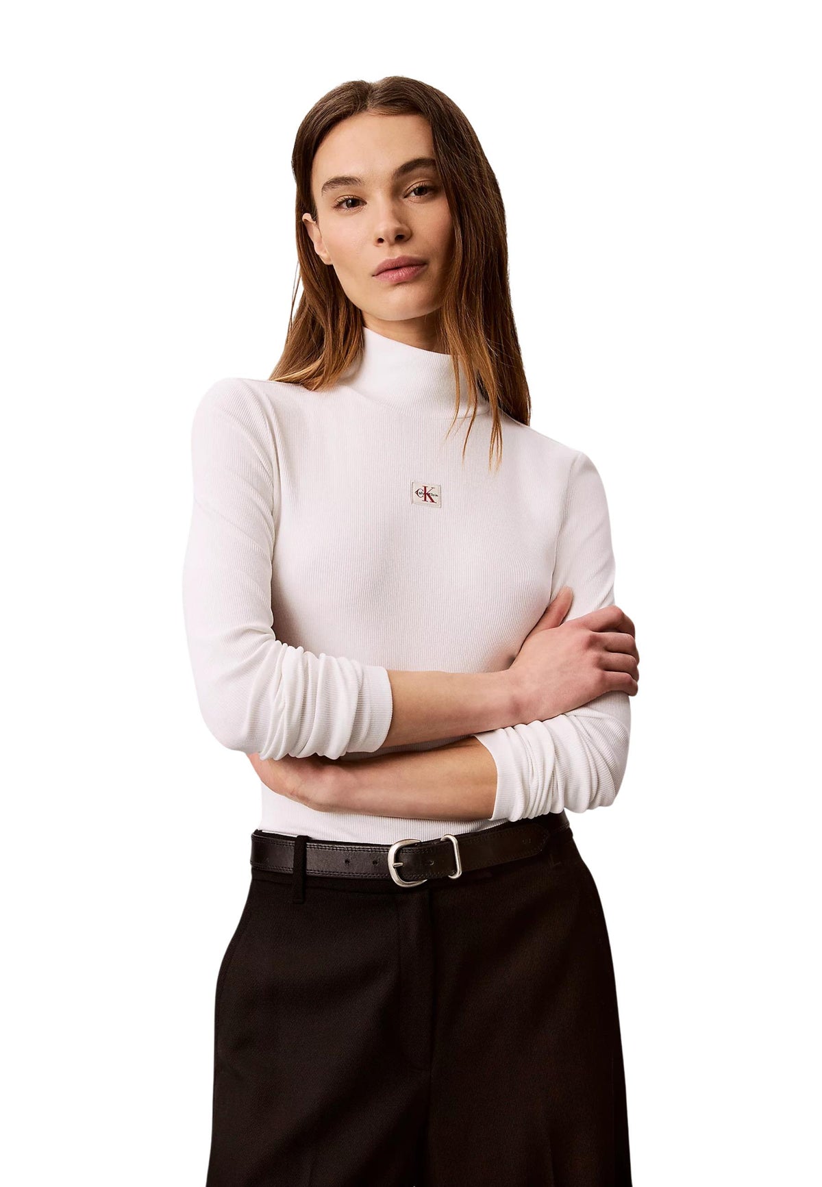 Pull Calvin Klein Jeans couleur blanc