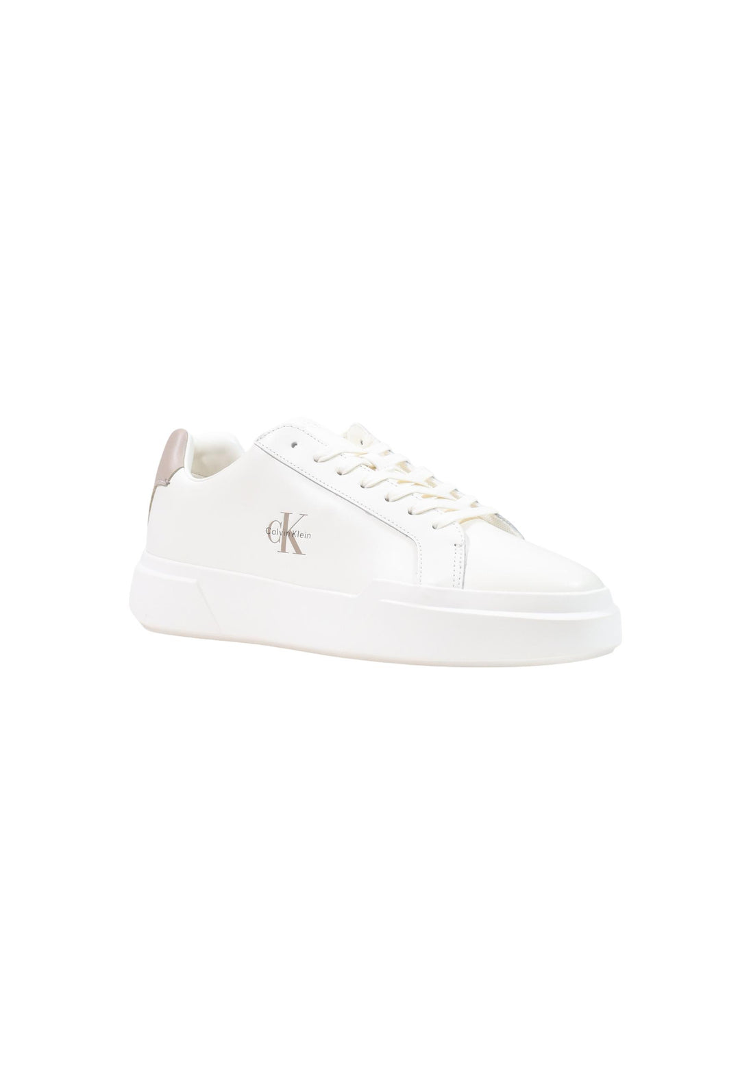 Baskets Calvin Klein Jeans couleur blanc — vue 2