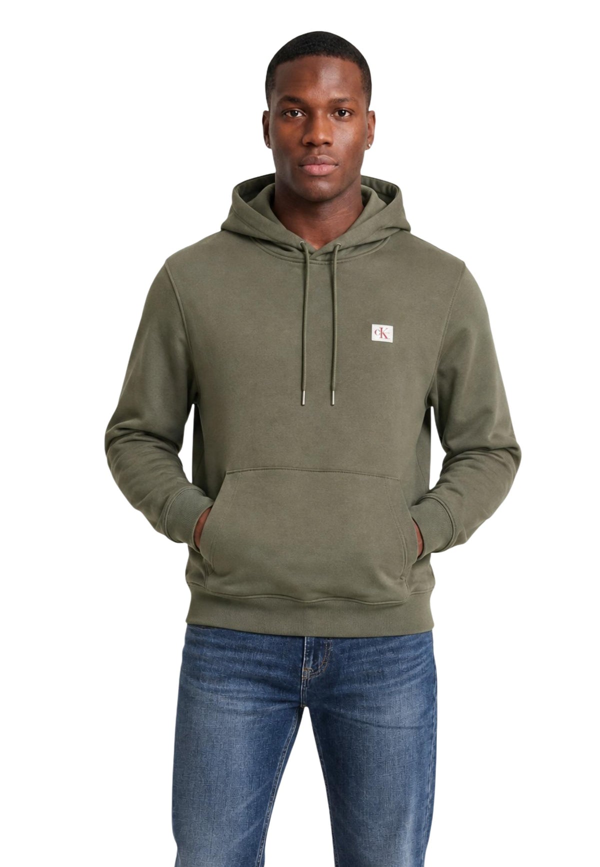 Sweat Calvin Klein Jeans couleur vert