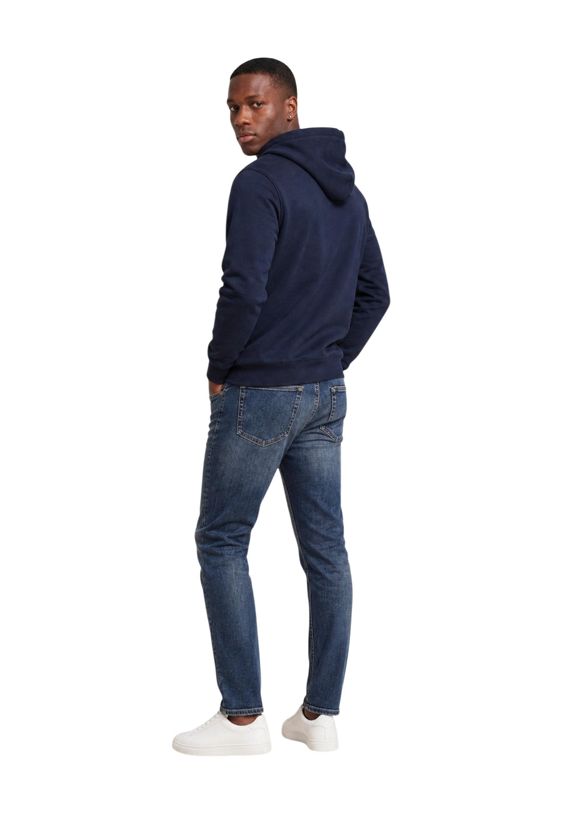Sweat Calvin Klein Jeans couleur bleu — vue 2