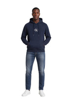 Sweat Calvin Klein Jeans couleur bleu — vue 4