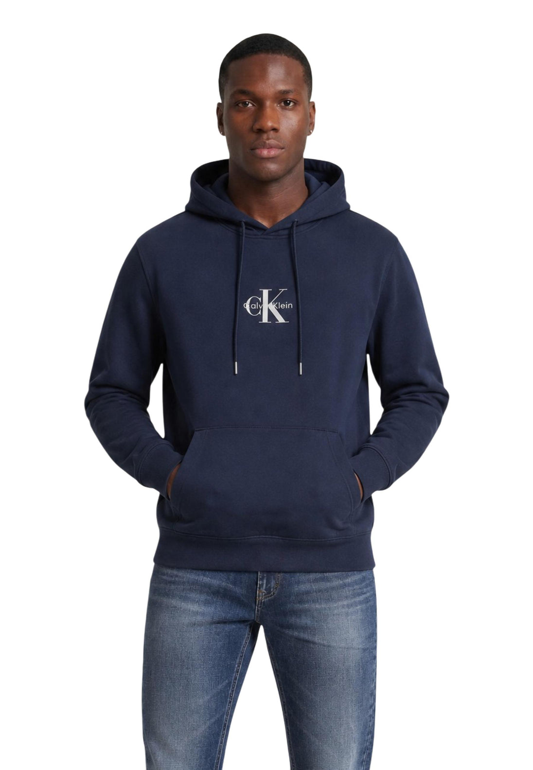Sweat Calvin Klein Jeans couleur bleu