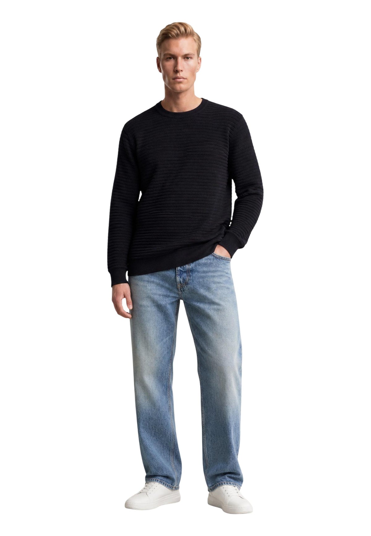 Pull Guess couleur bleu — vue 5