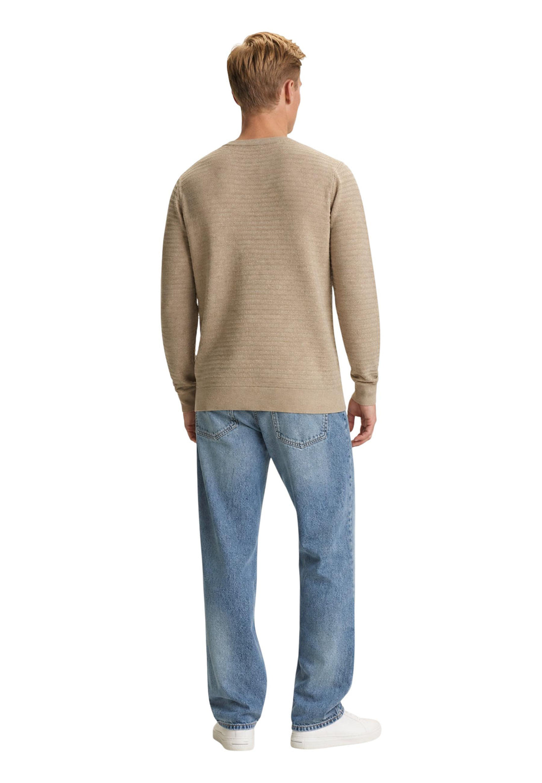 Pull Guess couleur beige — vue 4