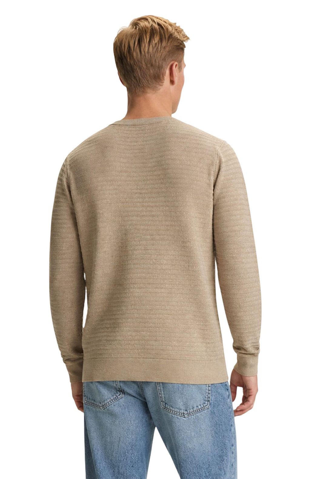 Pull Guess couleur beige — vue 3
