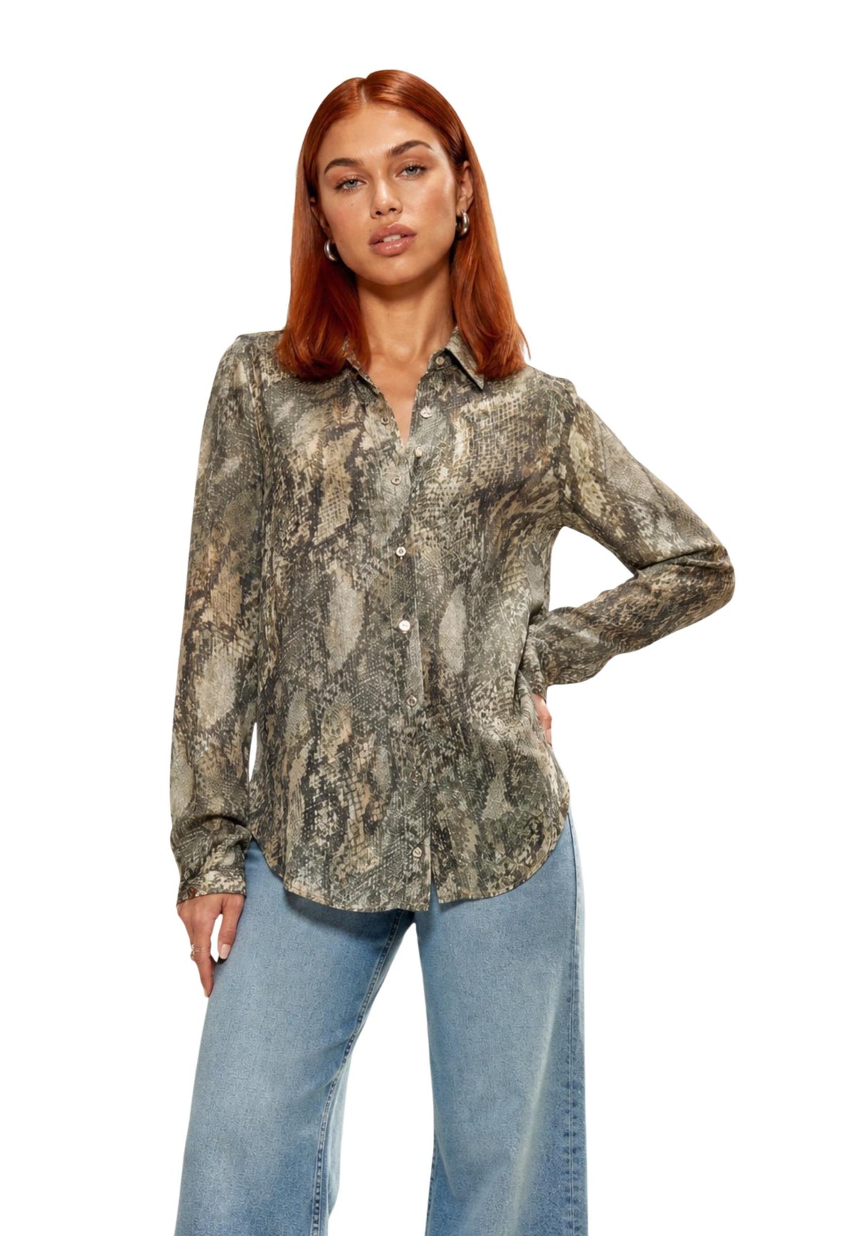 Blouse Guess couleur beige