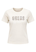 T-shirt Guess couleur beige — vue 2