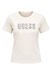 T-shirt Guess couleur beige — vue 2