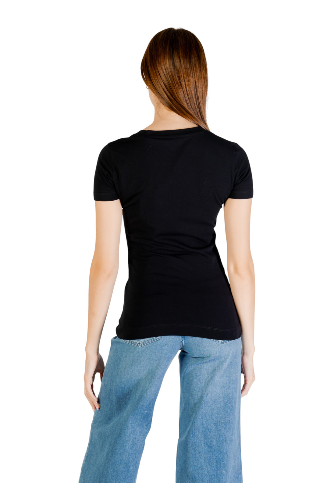 T-shirt Guess couleur noir — vue 2