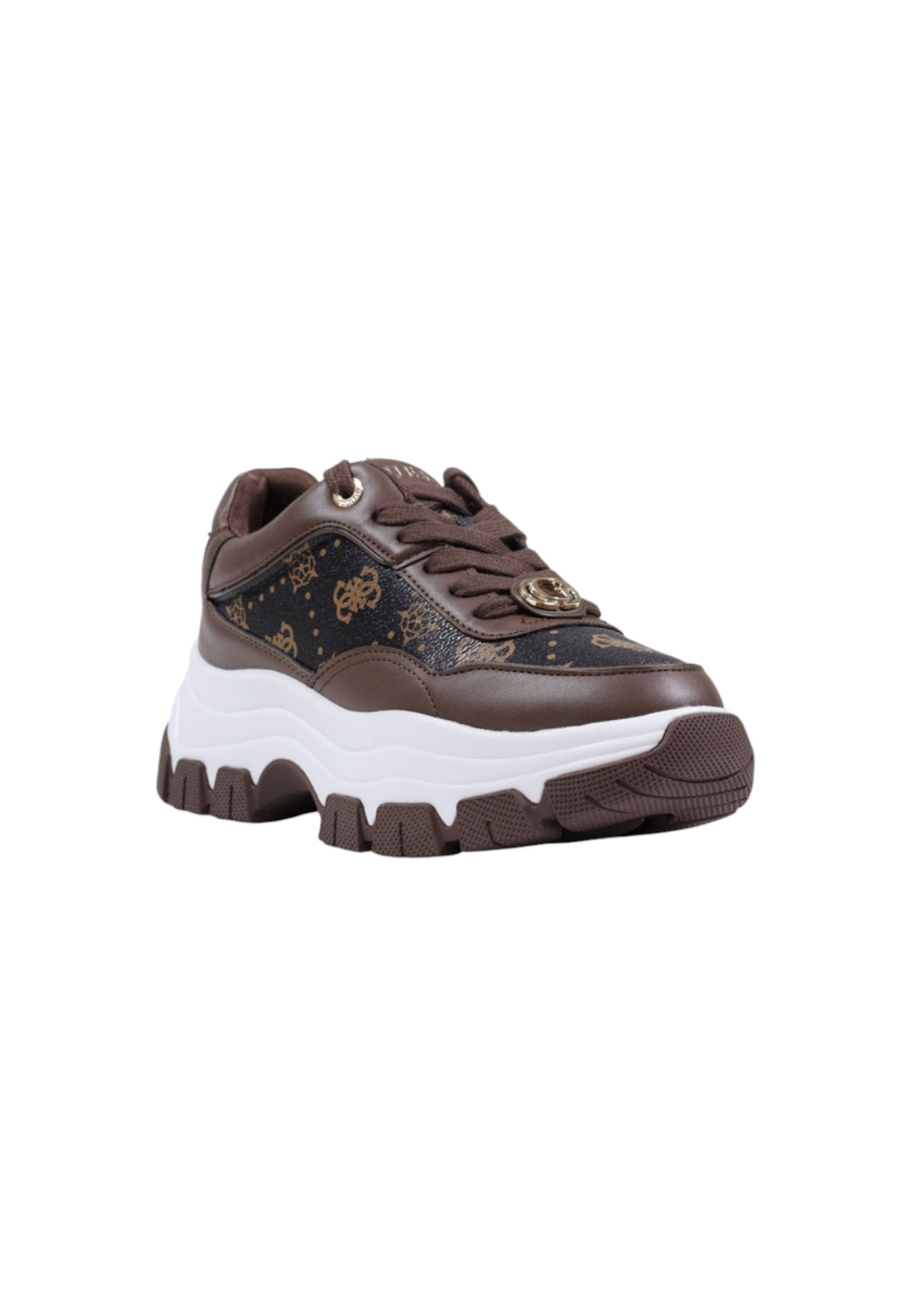 Baskets Guess couleur marron — vue 2