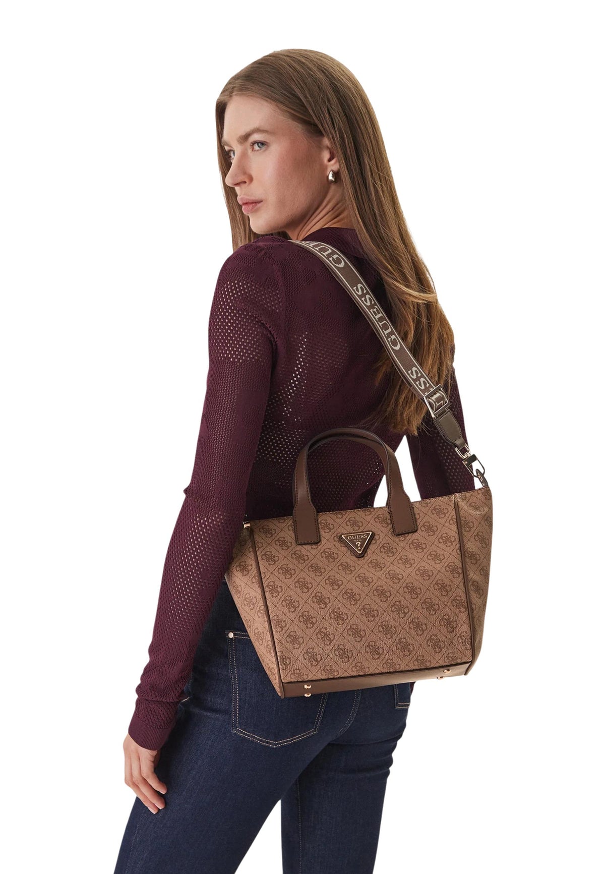 Sac Guess couleur blanc — vue 3