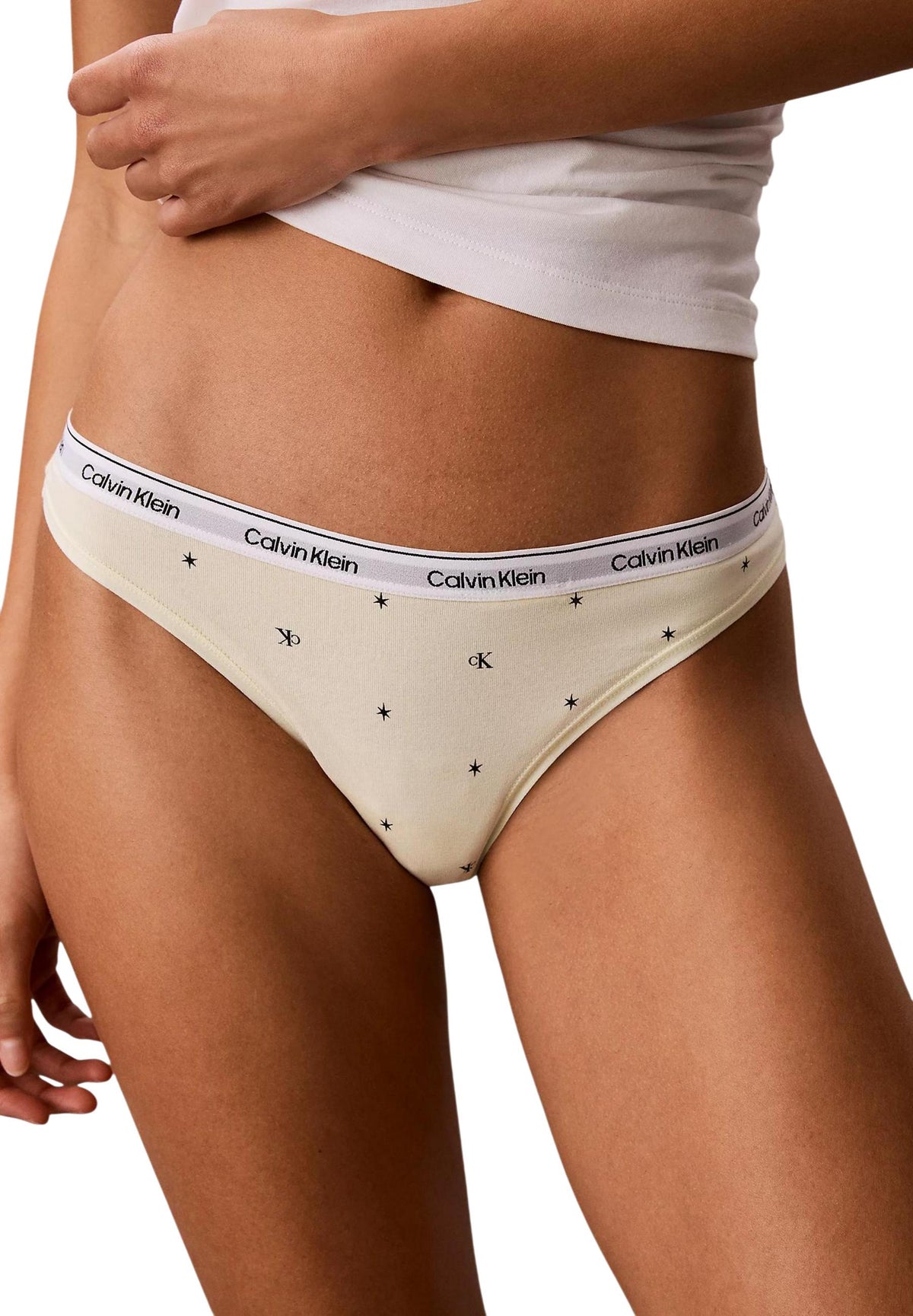 Lingerie Calvin Klein Underwear couleur gris — vue 5