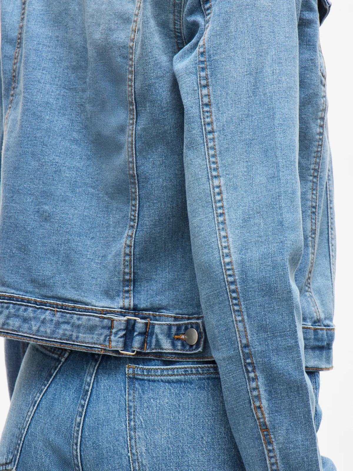 Veste Vila Clothes couleur bleu azur — vue 3
