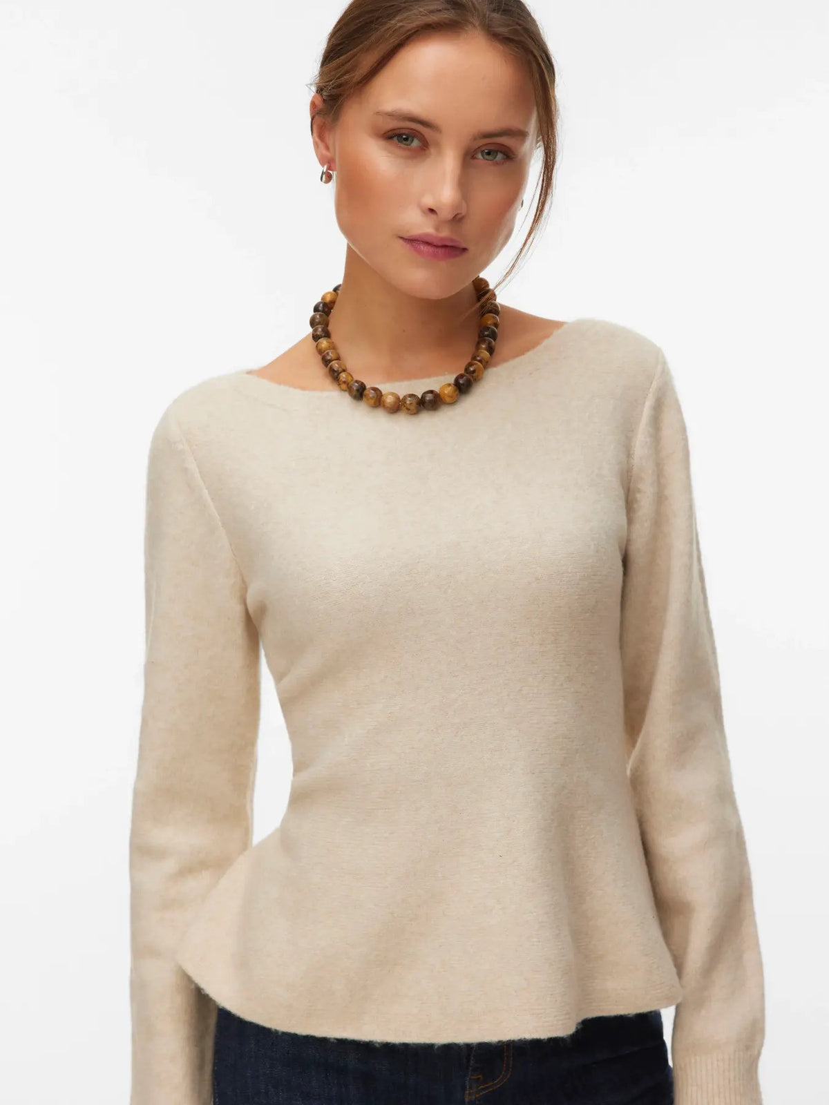 Pull Vero Moda couleur beige