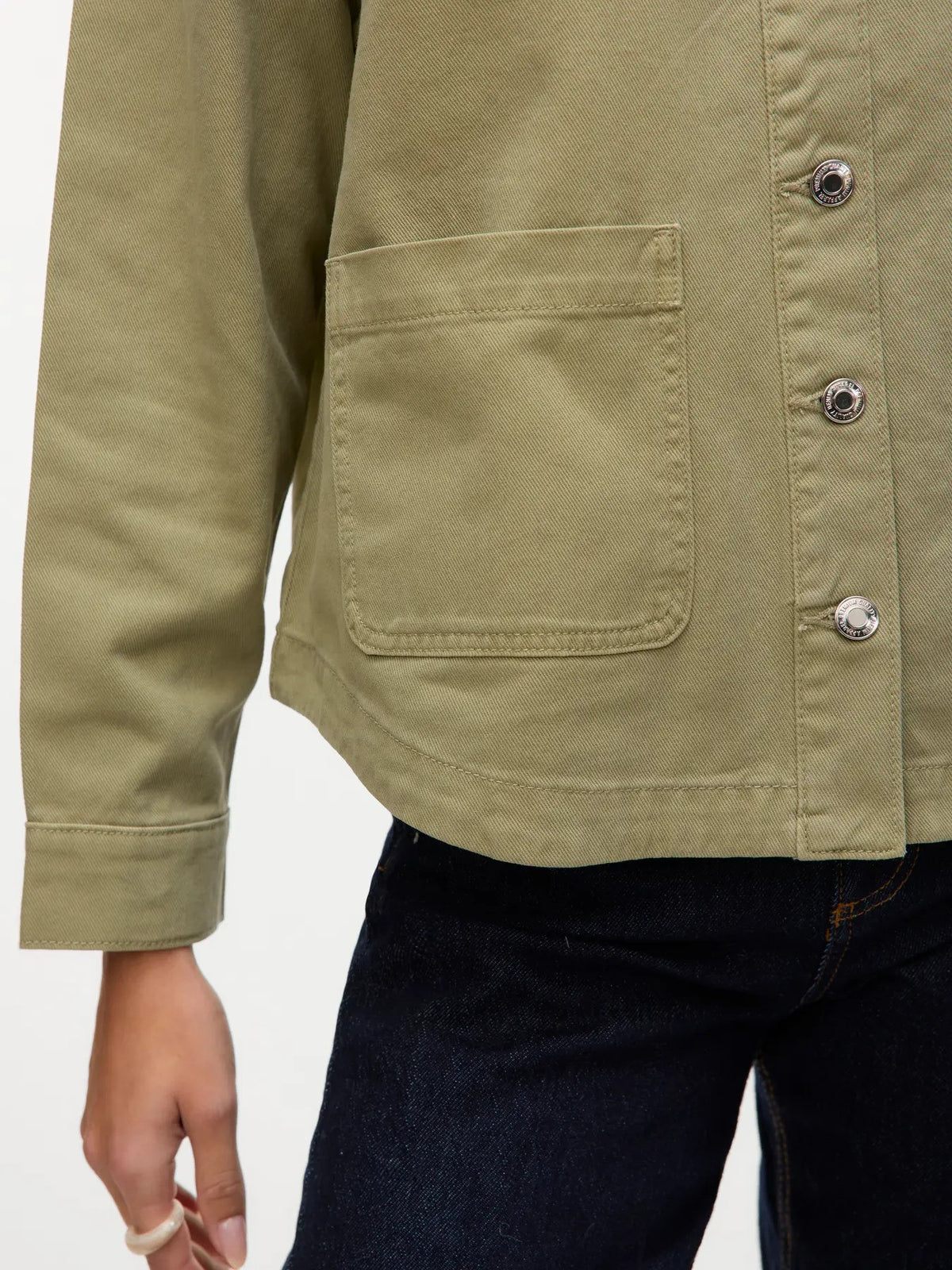 Veste Vero Moda couleur vert — vue 4