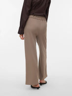 Pantalon Vero Moda couleur beige — vue 2