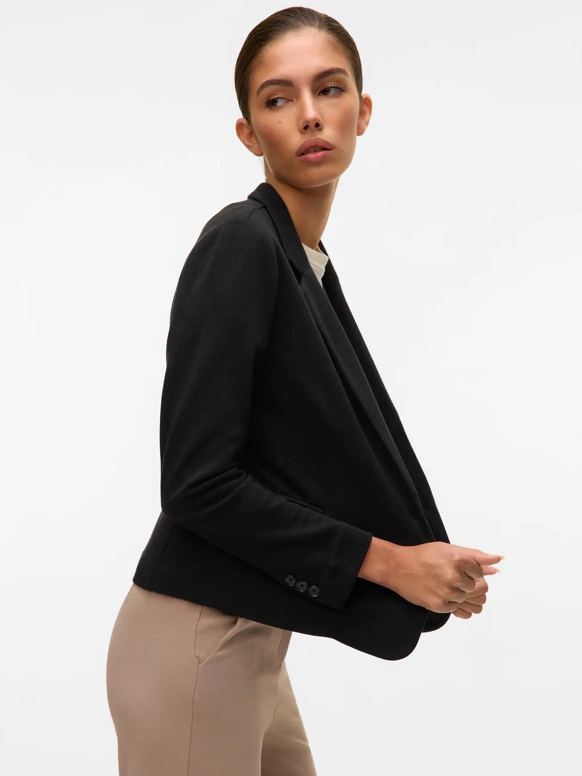 Veste Vero Moda couleur noir — vue 3