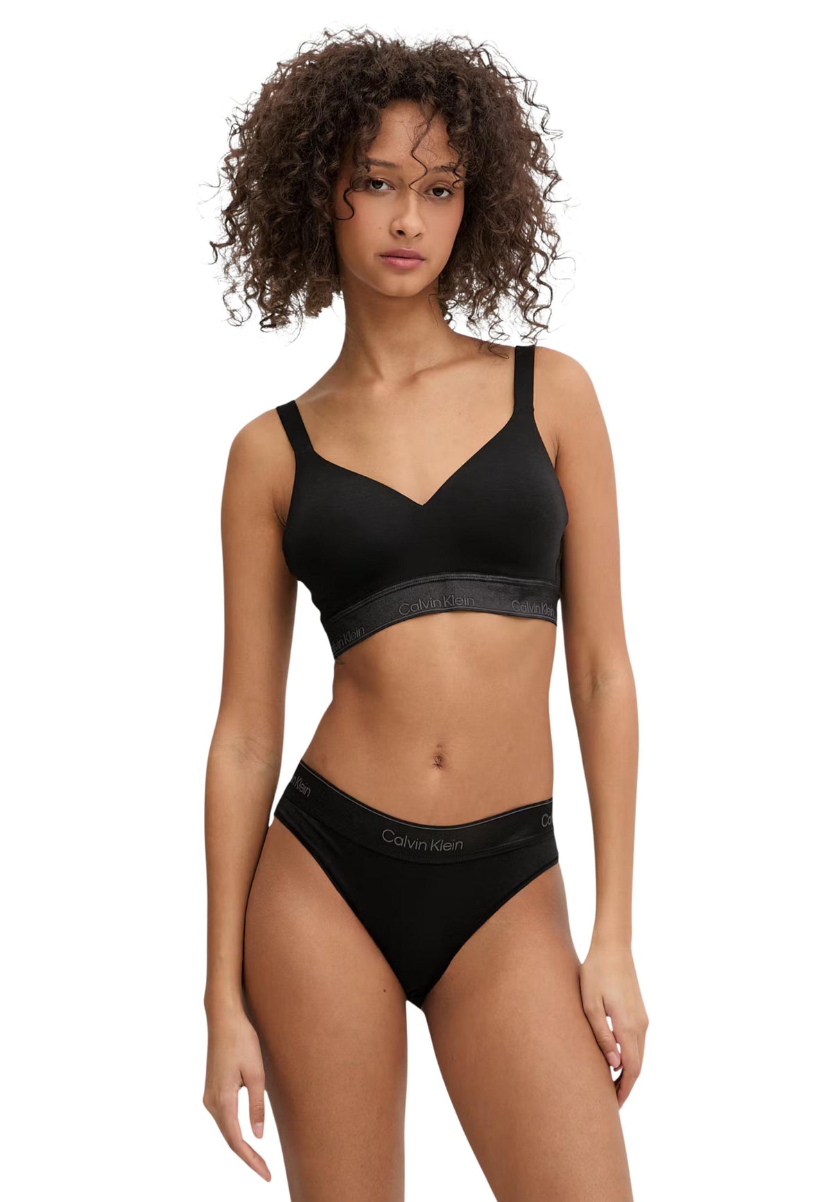 Lingerie Calvin Klein Underwear couleur noir — vue 2