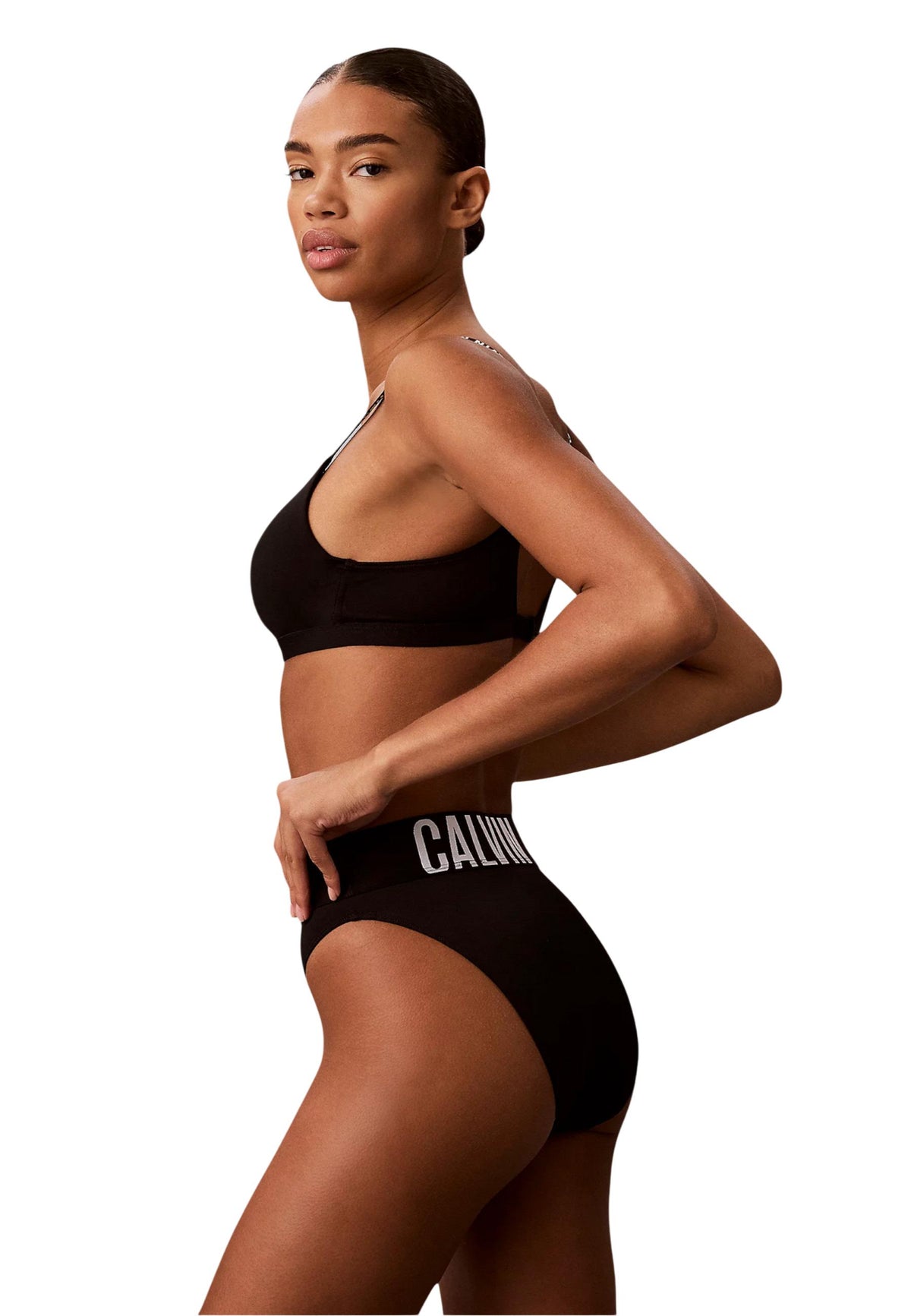 Lingerie Calvin Klein Underwear couleur noir — vue 3