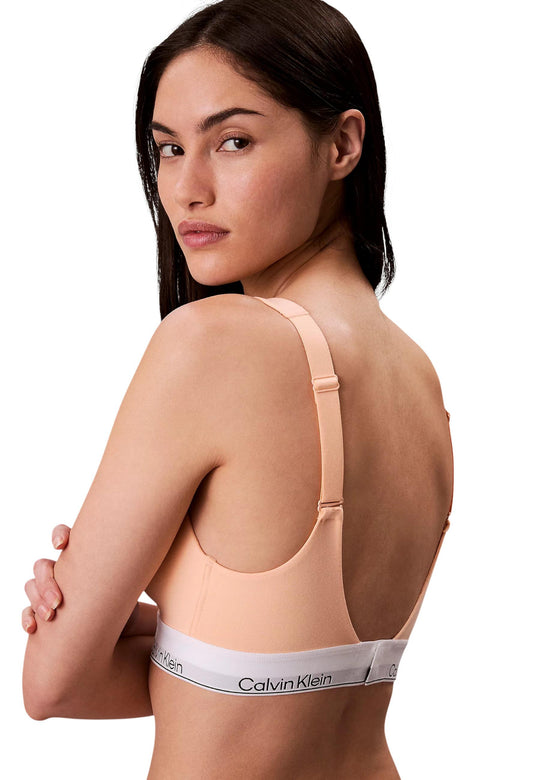Lingerie Calvin Klein Underwear couleur rose — vue 2