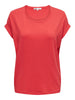 T-shirt Only couleur corail — vue 3