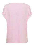 T-shirt Only couleur rose — vue 5