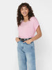 T-shirt Only couleur rose