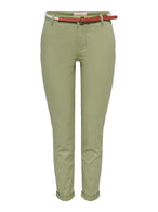 Pantalon Only couleur vert — vue 3