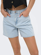 Short Only couleur bleu azur — vue 3