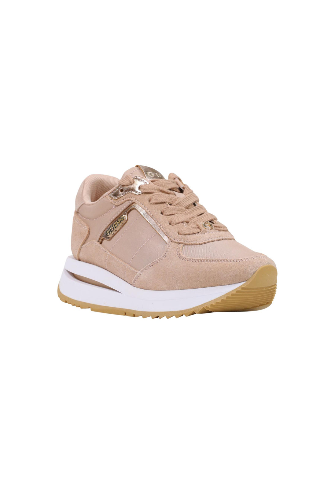 Baskets Guess couleur beige — vue 2