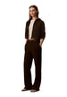 Pantalon Calvin Klein Jeans couleur marron — vue 3