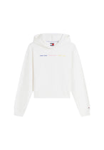 Sweat Tommy Hilfiger Jeans couleur blanc — vue 2