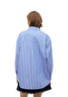 Chemise Tommy Hilfiger Jeans couleur bleu — vue 4