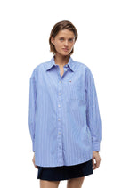 Chemise Tommy Hilfiger Jeans couleur bleu