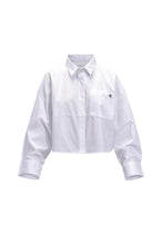 Chemise Calvin Klein Jeans couleur blanc — vue 2