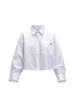 Chemise Calvin Klein Jeans couleur blanc — vue 2
