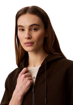 Sweat Calvin Klein Jeans couleur marron — vue 3