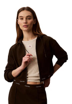 Sweat Calvin Klein Jeans couleur marron