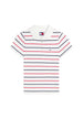 Polo Tommy Hilfiger Jeans couleur blanc — vue 5