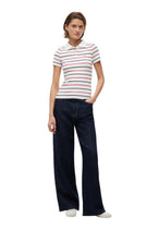 Polo Tommy Hilfiger Jeans couleur blanc — vue 2