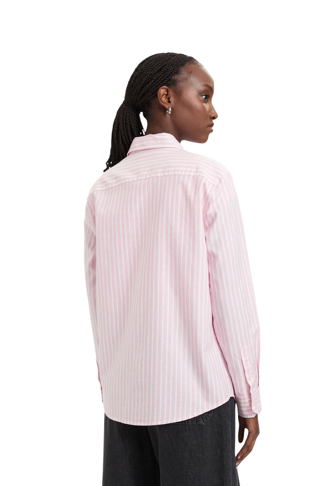 Chemise Tommy Hilfiger Jeans couleur rose — vue 3