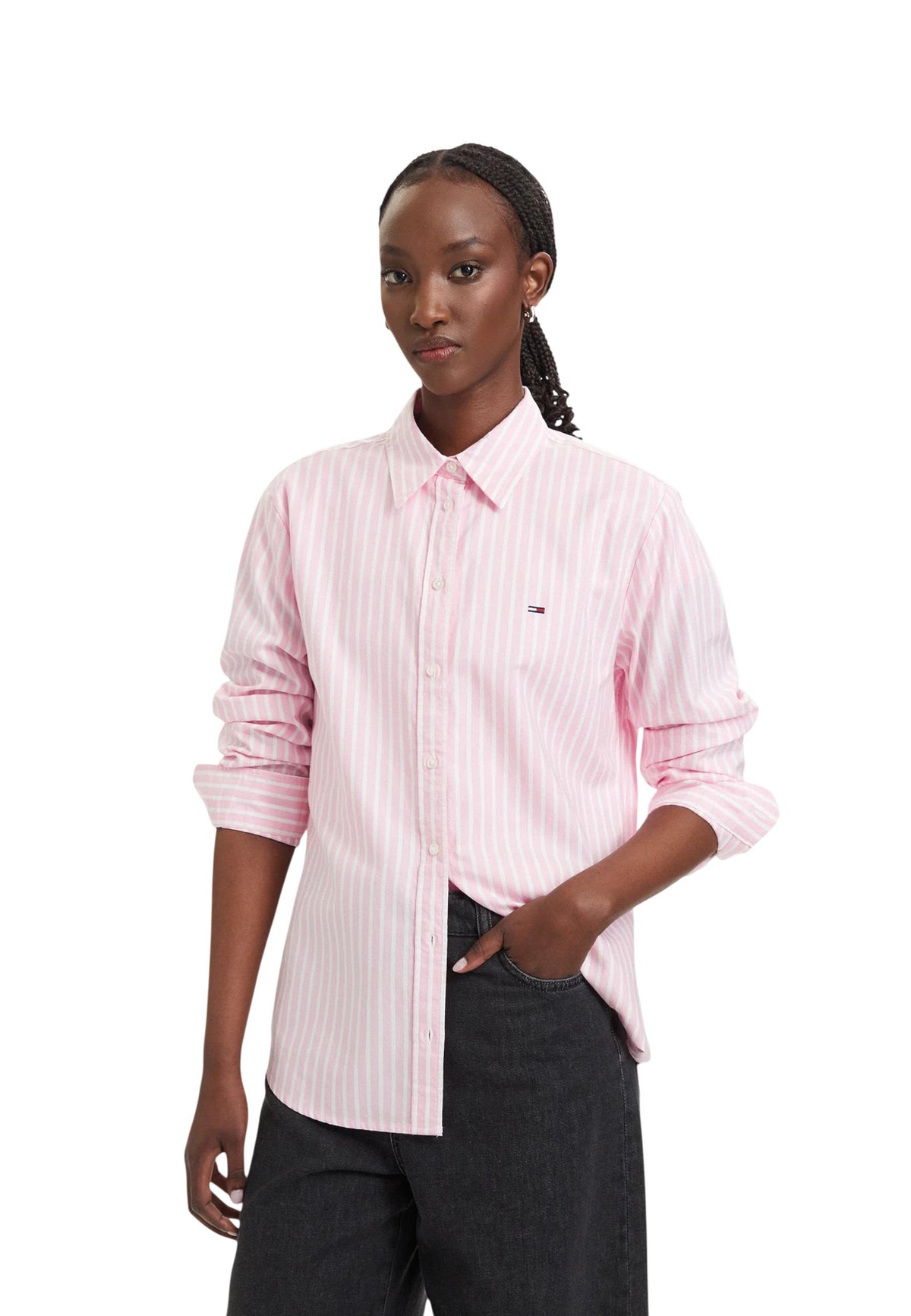 Chemise Tommy Hilfiger Jeans couleur rose
